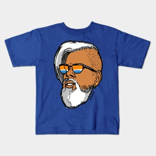 Classic Uncle Rags! Slick Look with Beard and Sunglasses Kids T-Shirt